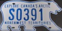 Nummernschilder / Kfz-Kennzeichen Kanada 1986 1980er Northwest Territories