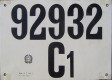 Nummernschilder / Kfz-Kennzeichen Italien 1959 1950er