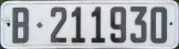 Nummernschilder / Kfz-Kennzeichen Spanien 1927 1920er