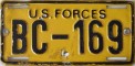 Nummernschilder / Kfz-Kennzeichen Deutschland 1966 1960er US