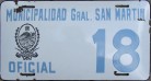 Nummernschilder / Kfz-Kennzeichen Argentinien 1940 1940er Buenos Aires