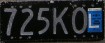 Nummernschilder / Kfz-Kennzeichen Neuseeland 1963 1960er