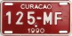 Nummernschilder / Kfz-Kennzeichen Niederländische Antillen 1990 1990er Curacao