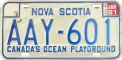 Nummernschilder / Kfz-Kennzeichen Kanada 1979 1970er Nova Scotia