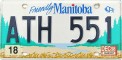 Nummernschilder / Kfz-Kennzeichen Kanada 1997 1990er Manitoba