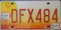 Nummernschilder / Kfz-Kennzeichen USA 2000 2000er New Mexico NM