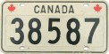 Nummernschilder / Kfz-Kennzeichen Kanada 1970 1970er Canada