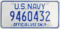 Nummernschilder / Kfz-Kennzeichen USA 1995 1990er ARMY