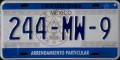 Nummernschilder / Kfz-Kennzeichen Mexiko 2002 2000er
