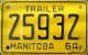Nummernschilder / Kfz-Kennzeichen Kanada 1964 1960er Manitoba