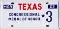Nummernschilder / Kfz-Kennzeichen USA 2002 2000er Texas TX