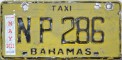 Nummernschilder / Kfz-Kennzeichen Bahamas 1993 1990er