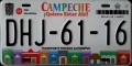 Nummernschilder / Kfz-Kennzeichen Mexiko 2013 2010er Campeche