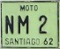 Nummernschilder / Kfz-Kennzeichen Chile 1962 1960er
