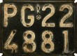 Nummernschilder / Kfz-Kennzeichen Italien 1959 1950er