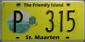 Nummernschilder / Kfz-Kennzeichen Niederländische Antillen 2012 2010er St. Maarten