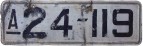 Nummernschilder / Kfz-Kennzeichen Griechenland 1920 1920er