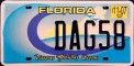 Nummernschilder / Kfz-Kennzeichen USA 2004 2000er Florida FL
