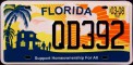 Nummernschilder / Kfz-Kennzeichen USA 2006 2000er Florida FL