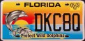 Nummernschilder / Kfz-Kennzeichen USA 1998 1990er Florida FL