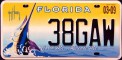 Nummernschilder / Kfz-Kennzeichen USA 2010 2010er Florida FL