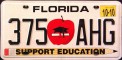 Nummernschilder / Kfz-Kennzeichen USA 1994 1990er Florida FL