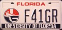 Nummernschilder / Kfz-Kennzeichen USA 1990 1990er Florida FL