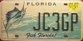 Nummernschilder / Kfz-Kennzeichen USA 2003 2000er Florida FL