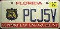 Nummernschilder / Kfz-Kennzeichen USA 2002 2000er Florida FL