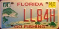 Nummernschilder / Kfz-Kennzeichen USA 1997 1990er Florida FL