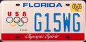 Nummernschilder / Kfz-Kennzeichen USA 1994 1990er Florida FL