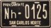 Nummernschilder / Kfz-Kennzeichen Argentinien 1960 1960er Santa Fe