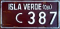 Nummernschilder / Kfz-Kennzeichen Argentinien 1960 1960er Cordoba