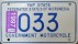 Nummernschilder / Kfz-Kennzeichen Mikronesien, Föd. Staat. 1986 1980er Yap FSM