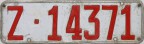 Nummernschilder / Kfz-Kennzeichen Spanien 1927 1920er