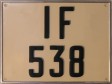 Nummernschilder / Kfz-Kennzeichen Spanien 1927 1920er Sidi Ifni