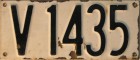 Nummernschilder / Kfz-Kennzeichen Spanien 1900 1900er