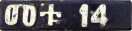Nummernschilder / Kfz-Kennzeichen Äthiopien 1935 1930er