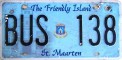 Nummernschilder / Kfz-Kennzeichen Niederländische Antillen 2008 2000er St. Maarten