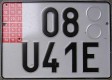 Nummernschilder / Kfz-Kennzeichen Tschechische Republik 2001 2000er