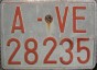 Nummernschilder / Kfz-Kennzeichen Spanien 1971 1970er