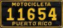 Nummernschilder / Kfz-Kennzeichen Puerto Rico 1959 1950er