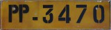 Nummernschilder / Kfz-Kennzeichen Kambodscha 1990 1990er