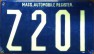 Nummernschilder / Kfz-Kennzeichen USA 1903 1900er Massachusetts MA