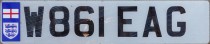 Nummernschilder / Kfz-Kennzeichen Großbritannien 2001 2000er
