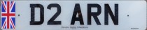 Nummernschilder / Kfz-Kennzeichen Großbritannien 2001 2000er