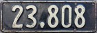 Nummernschilder / Kfz-Kennzeichen Neuseeland 1937 1930er