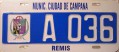 Nummernschilder / Kfz-Kennzeichen Argentinien 1995 1990er