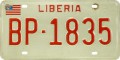 Nummernschilder / Kfz-Kennzeichen Liberia, Republik 2000 2000er