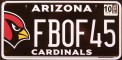 Nummernschilder / Kfz-Kennzeichen USA 2010 2010er Arizona AZ